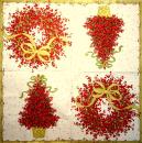 BEE-608 Beeren - 3-lagig - Caspari - Janine Moore